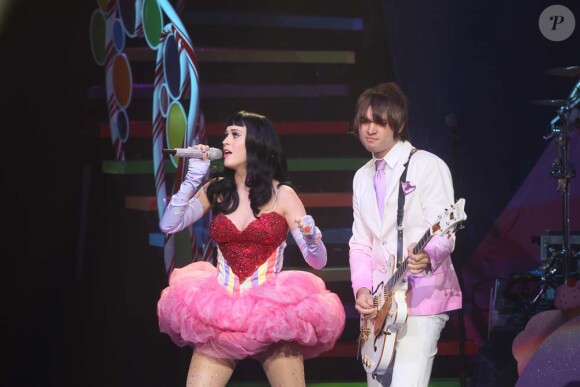 Katy Perry en concert au Zénith de Paris, le 8 mars 2011
