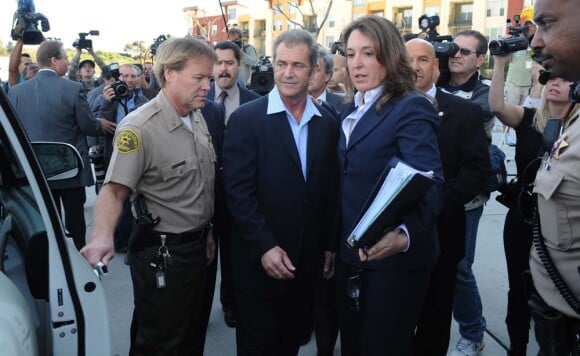 Mel Gibson à la cour de Los Angeles, le 11 mars 2011