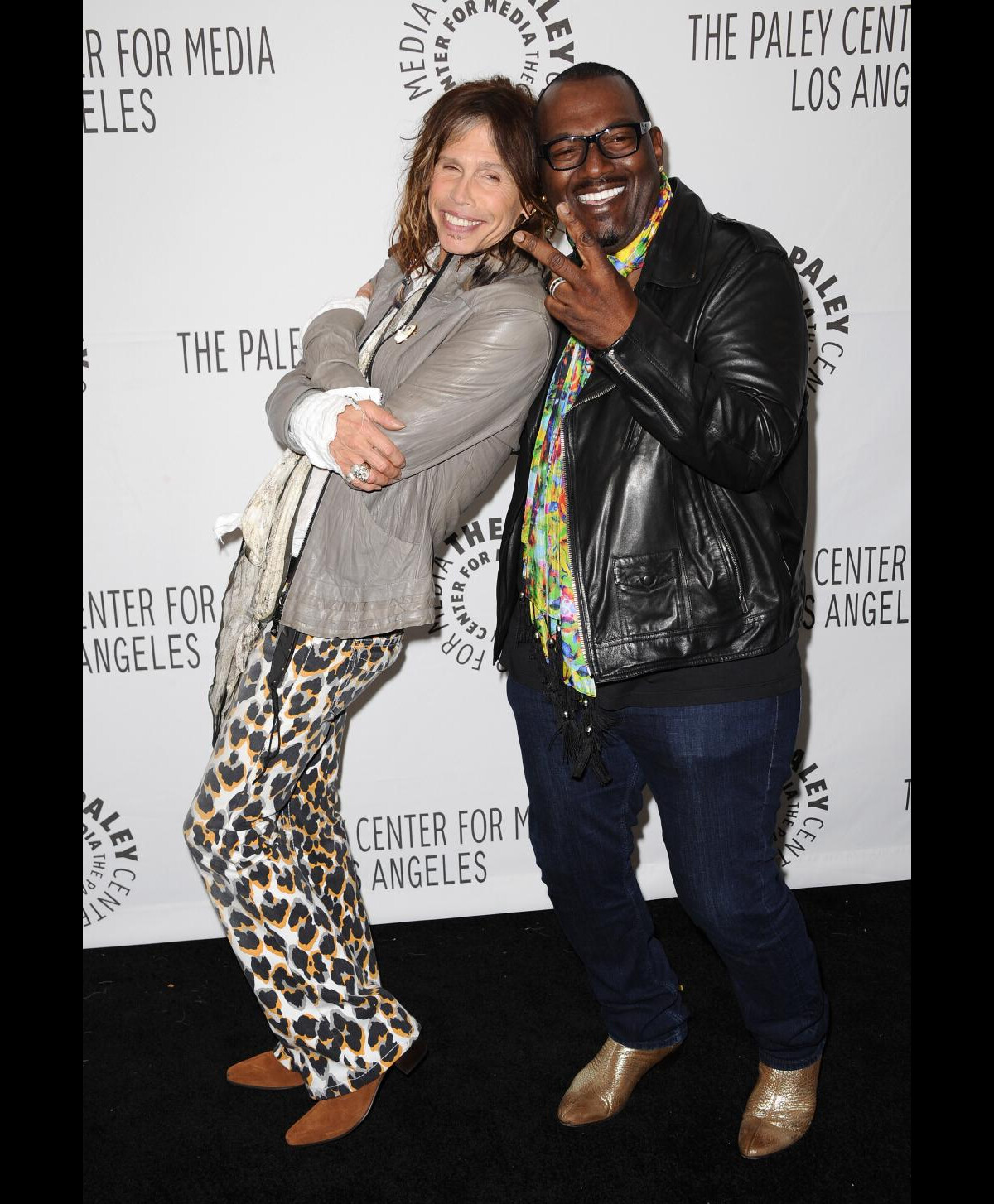 Steven Randy Jackson Photo : Steven Tyler et Randy Jackson à la soirée American Idol, au ...