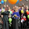 La princesse Maxima des Pays-Bas inaugurait, le 15 mars 2011, une maison de repos médicalisée à Zutphen. Sa visite a duré une demi-heure en tout.