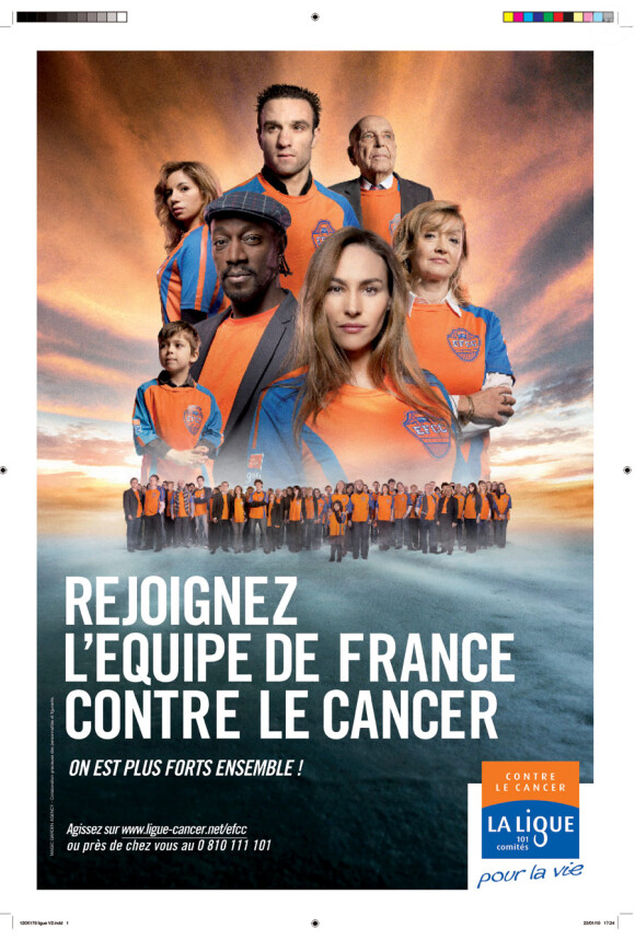 Vanessa Demouy, Marco Prince et Mathieu Valbuena rejoignent l'équipe de France contre le cancer