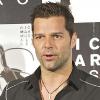 Ricky Martin et Roberta Armani, défilé Armani, Milan, le 22 juin 2010.
