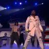 Les Black Eyed Peas (ici apl.de.ap) interprète leur single Just Can't Get Enough, sur le plateau d'American Idol, le 17 mars 2011.