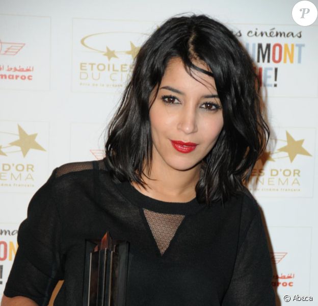 Leïla Bekhti lors des 12e Étoiles du cinéma au cinéma Gaumont-Marignan à Paris le 21 mars 2011
