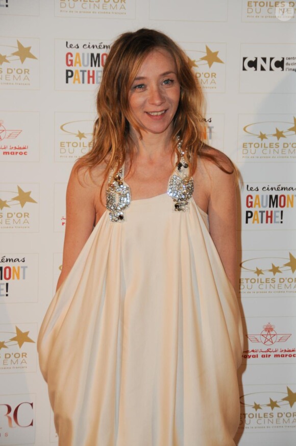 Sylvie Testud lors des 12e Étoiles du cinéma au cinéma Gaumont-Marignan à Paris le 21 mars 2011