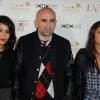 Leïla Bekhti, Hervé Mimran et Géraldine Nakache lors des 12e Etoiles du cinéma au cinéma Gaumont-Marignan le 21 mars 2011 à Paris
