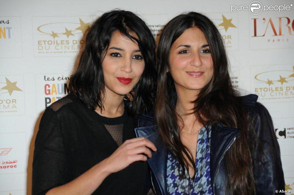 Leïla Bekhti et Géraldine Nakache lors des 12e Etoiles du cinéma au cinéma Gaumont-Marignan le 21 mars 2011 à Paris