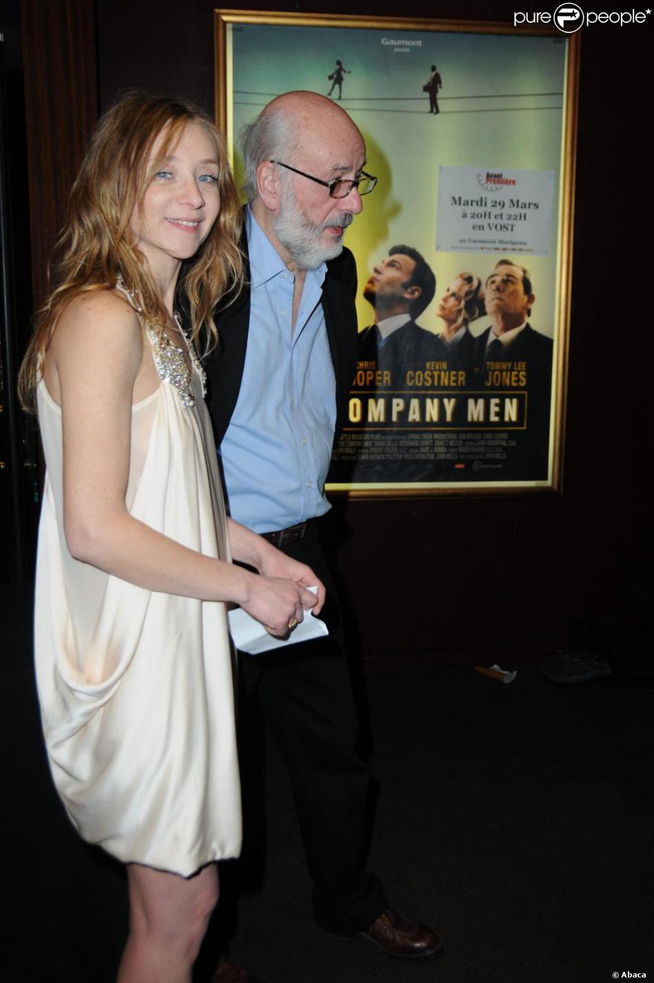 Sylvie Testud et Bertrand Blier lors des 12e Etoiles du cinéma au cinéma Gaumont-Marignan le 21 mars 2011 à Paris
