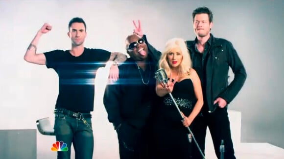 Christina Aguilera, Adam Levine : des juges de talent mais aveugles !