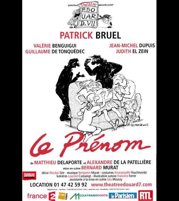 Le Prénom, actuellement au Théâtre Edouard VII.