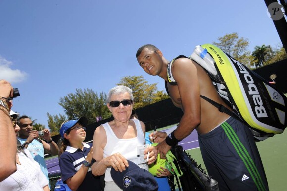 A Key Biscane, le 23 mars 2011, les cadors de l'ATP effectuaient leurs dernières heures d'entraînement avant d'en découdre dans le Masters 1000 de Miami.