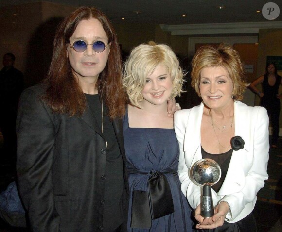 Kelly Osbourne et ses parents Sharon et Ozzy en 2006