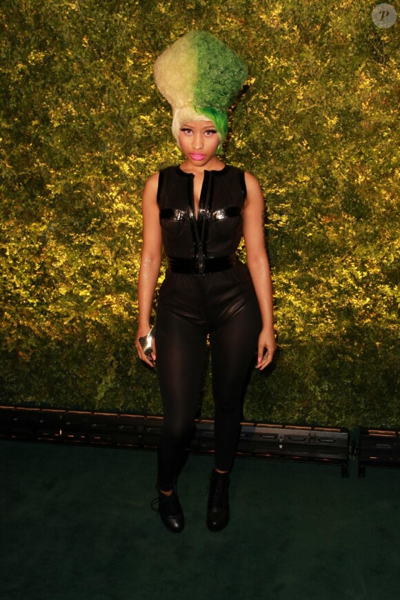 Nicki Minaj  lors de la soirée A bid to save the Earth le 29 mars à New York