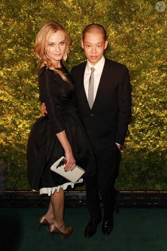 Diane Kruger et Jason Wu lors de la soirée A bid to save the Earth le 29 mars à New York