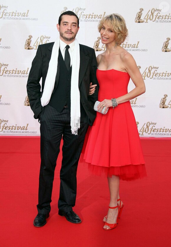 Stéphane Slima et Tonya Kinzinger au Festival de Monaco en juin 2009