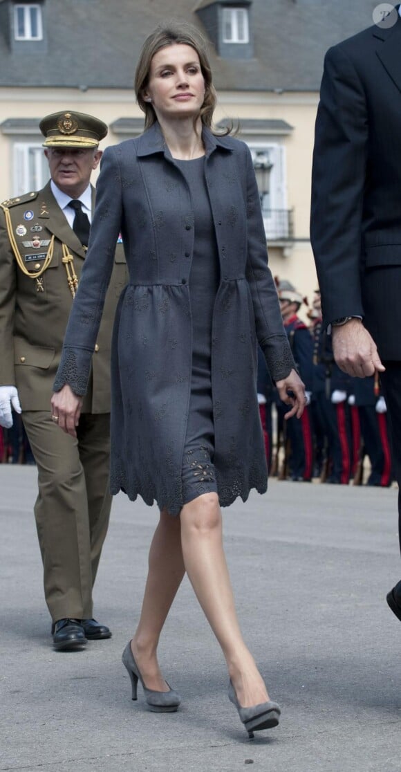 La princesse Letizia et son époux Felipe ont reçu le prince de Galles Charles et son épouse, Camilla Parker Bowles à Madrid le 30 mars 2011