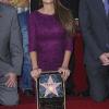 Penélope Cruz reçoit son étoile sur le fameux Walk of Fame sur Hollywood Boulevard, le 1er avril à Hollywood.