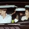 Roger Federer a emmené son épouse Mirka fêter son 32e anniversaire avec des amis dans le restaurant Prime, le 2 avril 2011, à Miami.