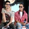 Bill et Tom Kaulitz des Tokio Hotel en juillet 2010 à Catania en Italie