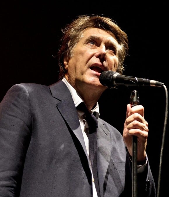 Bryan Ferry sur scène avec Roxy Music, Londres, le 7 février 2011.