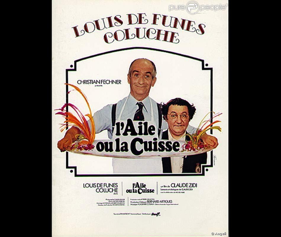Film Louis De Funes Et Coluche Coluche et Louis de Funès, héros de L'aile ou la cuisse (sorti en 1976