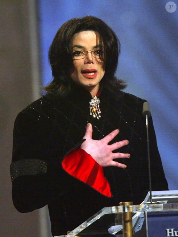 Michael Jackson en novembre 2002 à Berlin