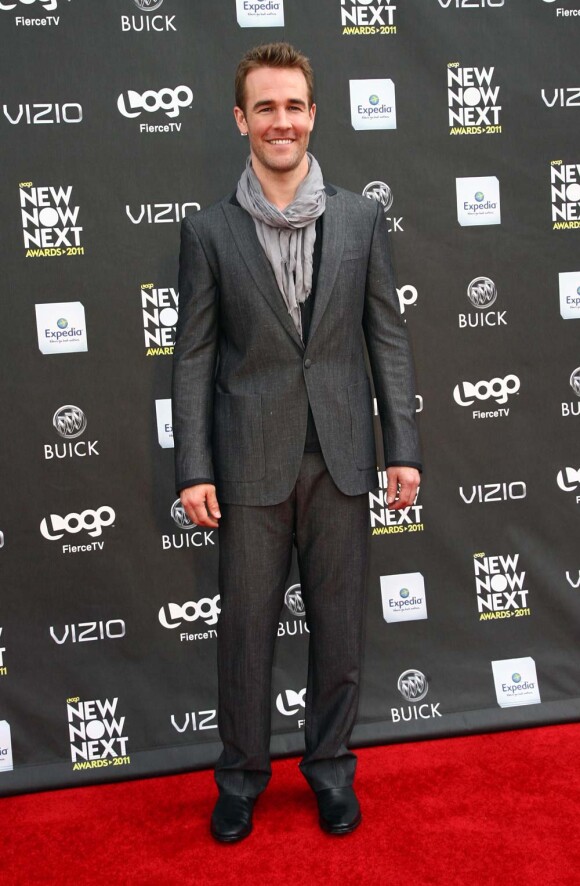 NewNowNext Awards, à Los Angeles, le 7 avril 2011 : James Van Der Beek.