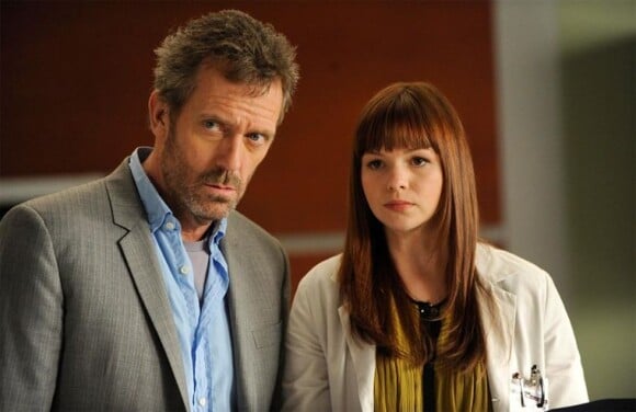 Hugh Laurie et Amber Tamblyn dans Dr House