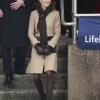 Kate Middleton, qui épousera le prince William le 29 avril 2011, a  progressivement affiné, au propre comme au figuré, sa silhouette au  cours des années. Au Pays de Galles, en février 2011.