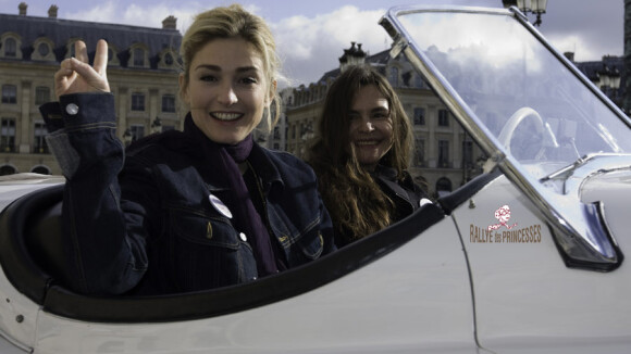 Julie Gayet : Une princesse dans la course !