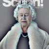 La reine Elizabeth II (photo : en couverture de la revue allemande Schön, en 2011), à l'occasion du mariage du prince William, peaufine ses... funérailles.