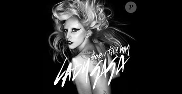 Lady Gaga sortira l'album Born This Way le 23 mai. Ici la pochette du single éponyme dévoilé en février 2011.