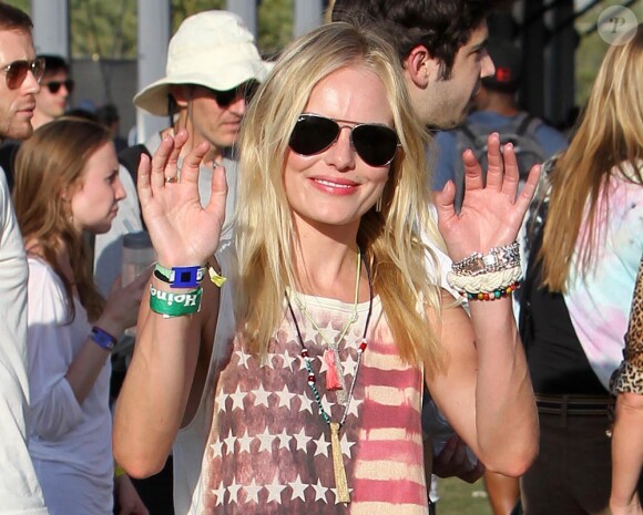 Kate Bosworth au festival de Coachella, en Californie, le samedi 16 avril 2011.