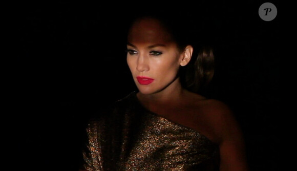Jennifer Lopez sur le tournage de sa nouvelle publicité pour L'Oréal