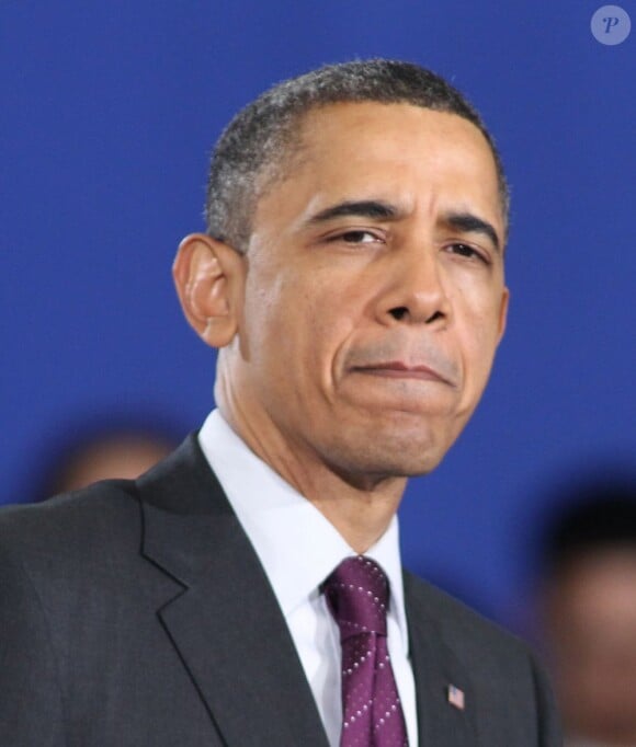 Barack Obama lors d'un discours sur l'économie face à des étudiants. Le 19 avril 2011