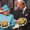 La reine Elizabeth II s'est rendue à l'abbaye de Westminster en compagnie de son époux le duc d'Edimbourg pour son 85e anniversaire, qui coïncidait en 2011 avec le jeudi saint.