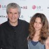 Claude Lelouch et sa fille lors de la projection en 3D du dessin animé Rio au Grand Palais à Paris le 21 avril 2011