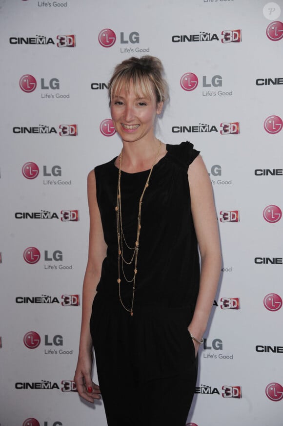 Audrey Lamy lors de la projection en 3D du dessin animé Rio au Grand Palais à Paris le 21 avril 2011