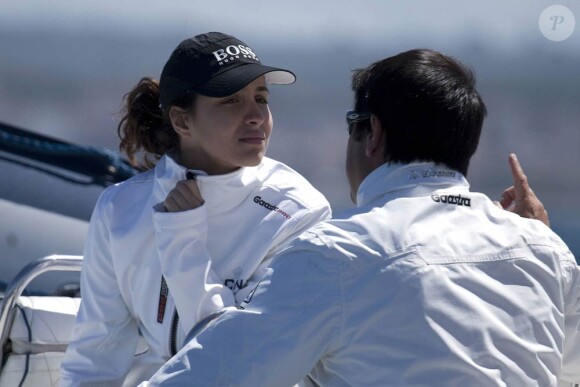 Maria Francisca Perello, dite Xisca, voguait au large de Majorque dimanche 24 janvier 2011 tandis que son chéri, Rafael Nadal, disputait avec succès la finale de l'Open de Barcelone !