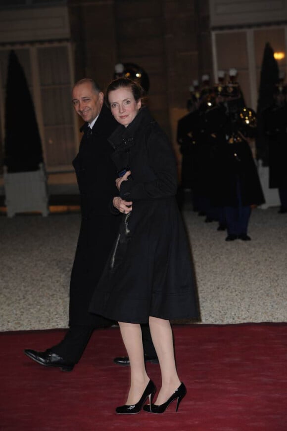 Nathalie Kosciusko-Morizet et son mari Jean-Pierre Philippe, le 2 mars 2011.