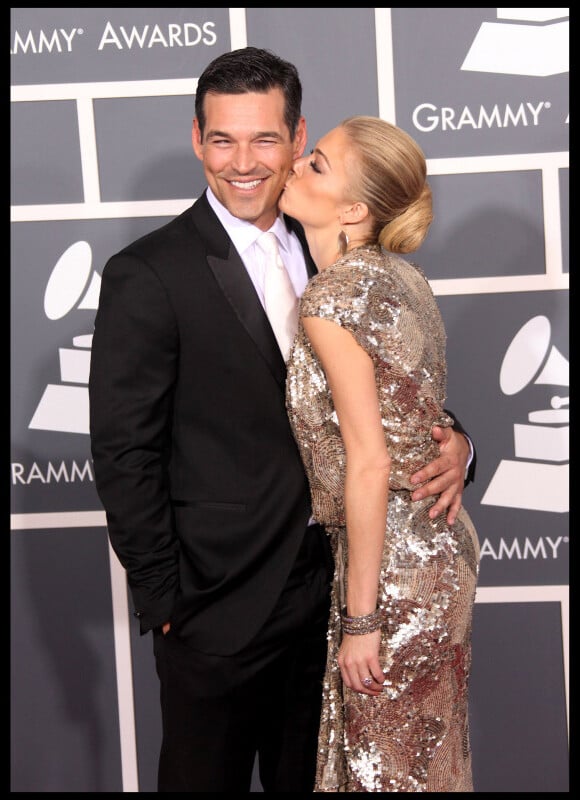 Eddie Cibrian et LeAnn Rimes aux Grammy Awards en 2011