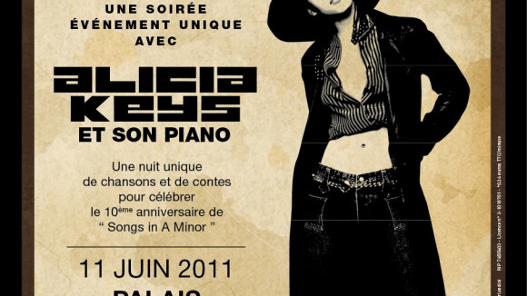 Alicia Keys : Bientôt à Paris pour un concert exceptionnel... Soyez prêts !