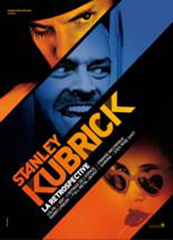 L'affiche de la rétrospective consacrée à Stanley Kubrick.