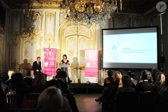 Tina Kieffer qui a quitté la direction de Marie-Claire en 2006, se consacre depuis quelques années à des oeuvres caritatives. Paris, 2 mai 2011 
