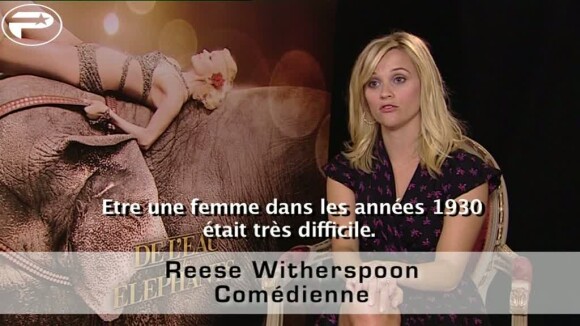 Interview exclu : Reese Witherspoon et Christoph Waltz vous invitent au cirque !