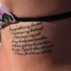 Tori Spelling enceinte, à Palm Springs, avec son tatouage dédié à son mari Dean, le 3 mai 2011