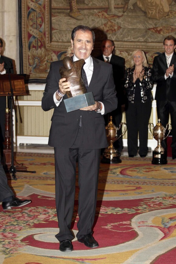 Severiano Ballesteros honoré en 2009 au Palacio Real de Madrid