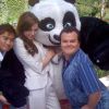 Angelina Jolie et Jack Black en promotion pour Kung Fu Panda 2, le 14 avril 2011