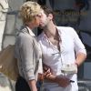 Katherine Heigl et Josh Kelley s'aiment et n'hésitent pas à afficher leur amour au grand jour ! Los Angeles, 10 mai 2011