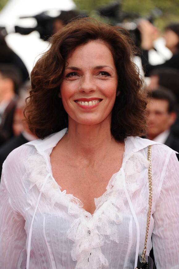 Elizabeth Bourgine lors de la première projection du 64e Festival de Cannes, le mercredi 11 mai 2011.